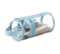 Estuches para lápices, estuche transparente para marcadores con cremallera, bolsa de almacenamiento para lápices, bolsa de maquillaje de viaje, organizador para estudiantes, adultos, adolescentes y