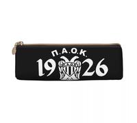 Estuches para lápices Paok Thessaloniki Ultras Hooligans Bolsa de lápices Almacenamiento de suministros de papelería Caja de bolígrafos de gran capacidad Bolsa de lápices para regalos navideños