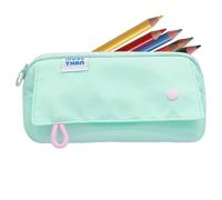 Estuches Para Lápices Portalápices Reutilizable Con Cremallera Impermeable | Bolsa Portalápices De Gran Capacidad Para Maquillaje, Arte, Viaje, Niños, Aula, Mujeres, Universidad, Escuela