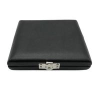 Estuches para lengüetas de oboe Oboe Reed for estuche de almacenamiento, cubierta cuero madera, contenedor, protector, caja for 6 cañas for oboe