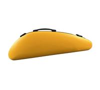 Estuches y fundas para instrumentos de cuerda AMARILLO Elegante Estuche Para Violín De Fibra De Carbono Tamaño 4/4/Modelo Camber Súper Resistente Con Bloqueo Numérico