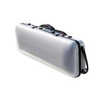 Estuches y fundas para instrumentos de cuerda Estuche Para Violín Tamaño 4/4 Multicolores Disponibles Fibra De Carbono Híbrida Rectangular Con Bolsa De Música Con Bloqueo De Código(White Dots)