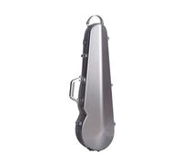 Estuches y fundas para instrumentos de cuerda Peso Neto De La Caja Del Violín 1,7 Kg Antirayaduras Y Resistente Al Desgaste 3/4 4/4 Disponible Con Cerradura De Combinación Borde Gris(Silver)
