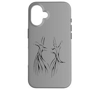 Estudiando La Silueta Negra Misticismo Derviche Carcasa para iPhone 16