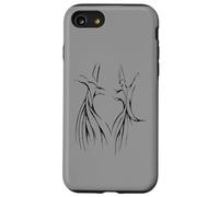 Estudiando La Silueta Negra Misticismo Derviche Carcasa para iPhone SE (2020) / 7/8
