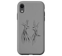 Estudiando La Silueta Negra Misticismo Derviche Carcasa para iPhone XR