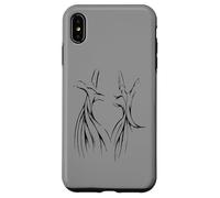 Estudiando La Silueta Negra Misticismo Derviche Carcasa para iPhone XS MAX