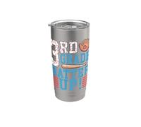 Estudiante de béisbol de tercer grado Batter Up Regreso a Vaso térmico de acero inoxidable de doble pared