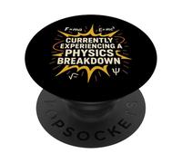 Estudiante de física Chiste cuántica Schrödinger F = ma Nerd Gift PopSockets PopGrip Adhesivo