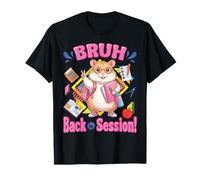 Estudiante de hámster va a la Escuela Bruh Back in Season Classroom Camiseta