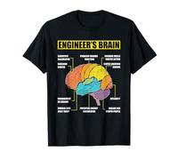 Estudiante de ingeniería de anatomía de procesos cerebrales Camiseta