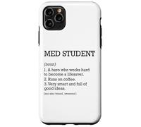 Estudiante de Medicina Definición de Trabajo Personalizado Estudiante Carcasa para iPhone 11 Pro MAX