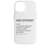 Estudiante de Medicina Definición de Trabajo Personalizado Estudiante Carcasa para iPhone 14