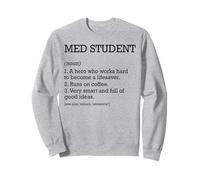 Estudiante de Medicina Definición de Trabajo Personalizado Estudiante Sudadera