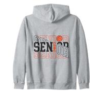 Estudiante de posgrado Senior de Baloncesto 2027 Sudadera con Capucha