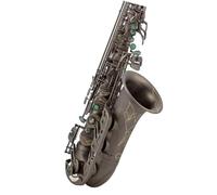 estudiante de saxofón Saxofón Alto Japonés Eb, Superficie Tallada Niquelada Negra, Saxofón Plano E Con Estuche
