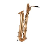 estudiante de saxofón Saxofón Barítono E Instrumento De Viento De Madera Profesional Chapado En Latón Plano Con Estuche