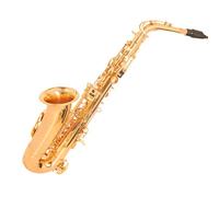 estudiante de saxofón Saxofón Reforzado De Doble Barra, Saxofón Alto En Mi Bemol, Instrumento De Viento, Prueba Para Principiantes