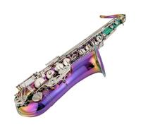 estudiante de saxofón Saxofón Tenor Bb Tune Lacado Color Deslumbrante Instrumento De Viento De Madera Con Accesorios De Estuche