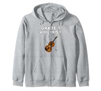Estudiante de violín, violinista de primer grado Sudadera con Capucha