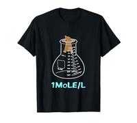 Estudiante divertido de 1 Mole/L Elements Scientist Tabla periódica Camiseta