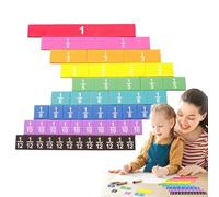Estudiantes azulejos de fracción matemática, fracción de enseñanza de matemáticas,matemáticas -fracción de aprendizaje enseñando azulejos coloridos | niños en edad preescolar actividad de educación en