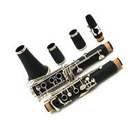 estudiantes clarinete Clarinete Negro ABS 17 Key BB Falling Tune B Flat Clarinete Con Estuche Instrumento De Viento De Madera Profesional Clarinete