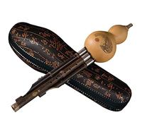 Estudiantes Y Adultos Aprenden A Jugar Cucurbitáceas Para Principiantes. Flauta De Calabaza De 7 Agujeros Estudio Coro Instrumento Cucurbitáceas Regalo Niños Mayores, Amigos. (Color : Brown_G-key)