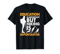 Estudiar Es Bueno Pero Caminar Es Mejor Camiseta