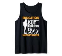 Estudiar Es Bueno Pero Caminar Es Mejor Camiseta sin Mangas