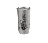 Estudio Anatómico por Leonardo da Vinci Vaso térmico de acero inoxidable de doble pared