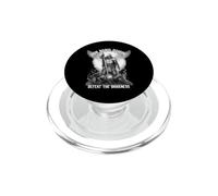 Estudio Bíblico Cristiano Fe Guerrero Templario Derrota Oscuridad PopSockets PopGrip para MagSafe