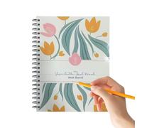 Estudio bíblico | Manual de estudio de tapa dura de 52 semanas | Cuaderno de iglesia - para mujeres, adultos, principiantes, católicos, cristianos, toma de notas, reflexión, suministros religiosos