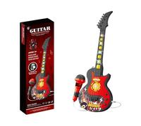 Estudio de micro karaoke infantil, altavoz de karaoke con micrófono inalámbrico, micro karaoke con iluminación LED divertida y altavoz integrado, perfecto para cantantes (F)