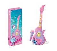 Estudio de micro karaoke infantil, altavoz de karaoke con micrófono inalámbrico, micro karaoke con iluminación LED divertida y altavoz integrado, perfecto para cantantes (D)