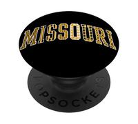 Estudio de tipografía Deportiva Retro y Orgullo de la Ciudad Natal PopSockets PopGrip Adhesivo