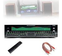 Estudio en casa Bandas Ecualizador gráfico Ecualizador Profesional Audio Estéreo Espectro dinámico de 31 Bandas Procesador Digital Soporte Función Bluetooth 12 Patrones rítmicos AF