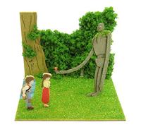 Estudio Ghibli Mini Laputa: Castillo en los Soldados Robot y Theta y Pazu Arte de Papel MP07-19 no Escala Sky