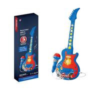 Estudio micro karaoke infantil, altavoz de karaoke con micrófono inalámbrico, micro karaoke con iluminación LED divertida y altavoz integrado, perfecto para cantantes (E)