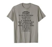 Estudio para mostrarte Aprobado a Dios, Biblia King James Camiseta