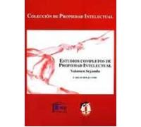 Estudios Completos De Propiedad Intelectual V. Ii