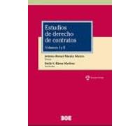 Estudios de derecho de contratos: 23 (Derecho Privado)
