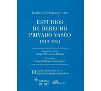 Estudios de Derecho Privado Vasco. 1919-1951 (SIN COLECCION)
