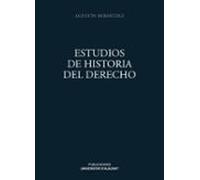 Estudios De Historia Del Derecho