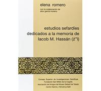 Estudios sefardíes dedicados a la memoria de Iacob M. Hassán (Z " L): 13 (Publicaciones de estudios sefardíes)
