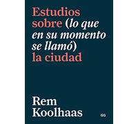 Estudios sobre (lo que en su momento se llamó) la ciudad (SIN COLECCION)