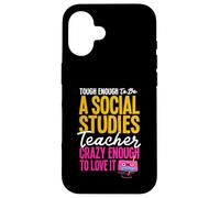 Estudios Sociales Equipo de Maestros Estudios Sociales Duros Carcasa para iPhone 16