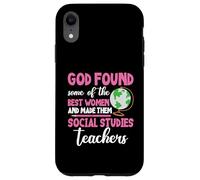 Estudios Sociales Equipo de Profesores Mejores Mujeres Estudios Sociales Carcasa para iPhone XR