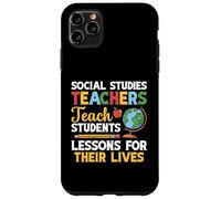 Estudios Sociales Lecciones Profesores Estudios Sociales Profesor Carcasa para iPhone 11 Pro Max