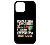 Estudios Sociales Lecciones Profesores Estudios Sociales Profesor Carcasa para iPhone 12 Pro Max